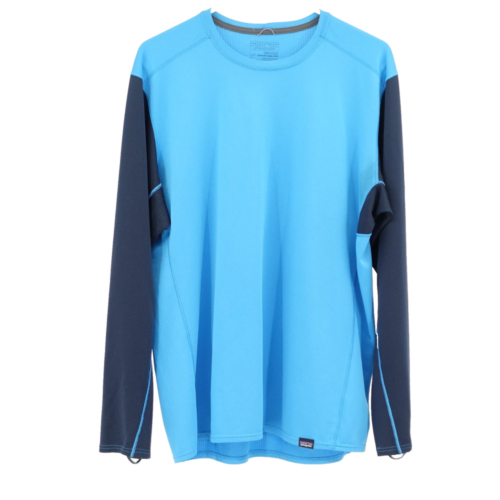 Patagonia Baselayer Top SZ L Midweight Capilene Outdoor Hiking Performance Light